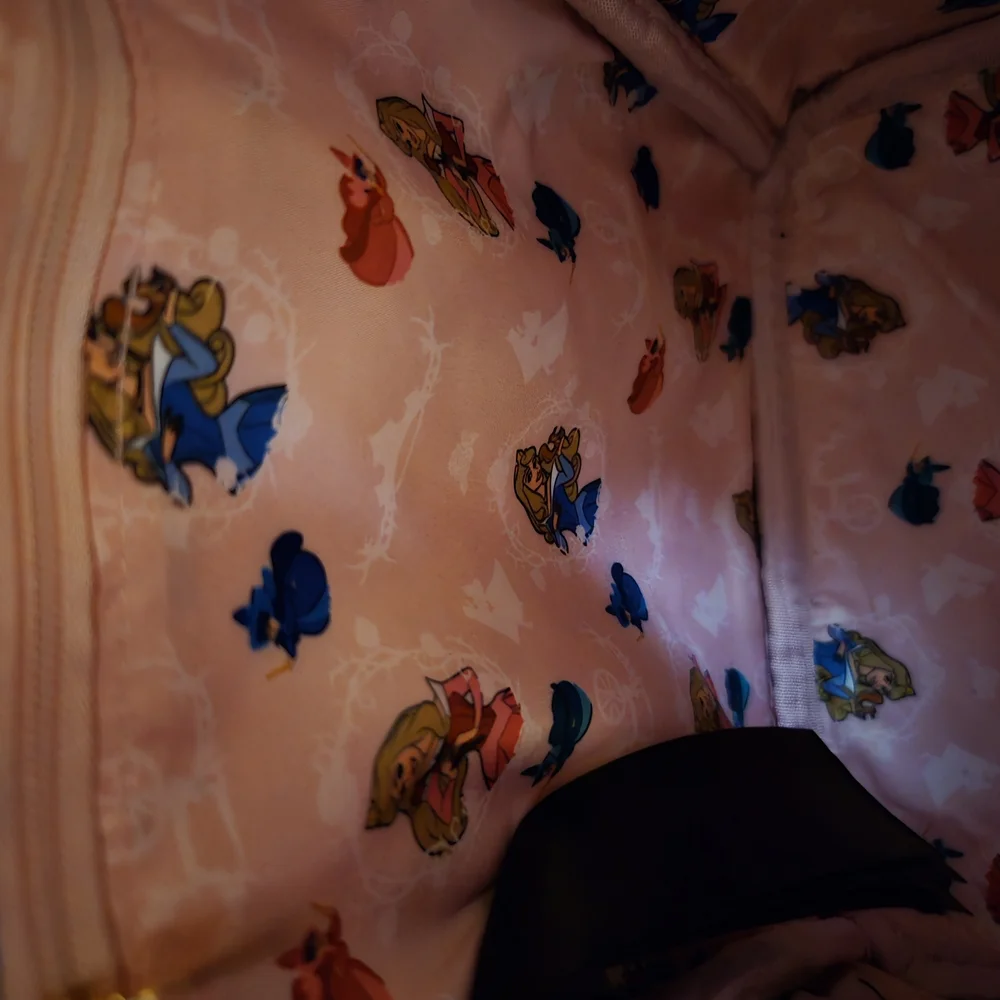 Loungefly Pink Aurora Mini Backpack - Picture 5 of 6